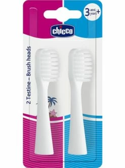 Brandneu 🎁 Technik Chicco Ersatzbürstenköpfe Für Elektrische Zahnbürste, 2 Stück Günstig Kaufen ✔️