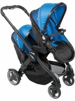 Bester Verkauf 🥰 Autositze & Kinderwagen Chicco Geschwisterwagen FULLY TWIN, Blue Power Günstig Kaufen 👍