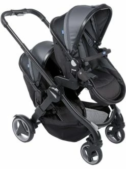Bestes Angebot ✨ Autositze & Kinderwagen Chicco Geschwisterwagen FULLY TWIN, Stone Günstig Kaufen 👍
