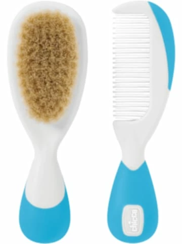 Aktion 🤩 Accessoires Chicco Kamm Und Bürste, Naturborsten, Blau Günstig Kaufen 👏