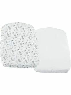 Top 10 🥰 Heimtextilien Chicco Spannbettlaken 2 Stück - Baby Hug, Grey Sheep, 100% Baumwolle Günstig Kaufen 💯