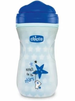 Angebote 🥰 Küche Chicco Trinkbecher Shiny, Boy (leuchtet Im Dunkeln), Blau, 200 Ml Günstig Kaufen 👍