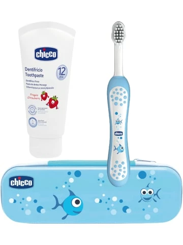 Schlussverkauf ❤️ Technik Chicco Zahnpflege-Set, Blau Günstig Kaufen 🥰